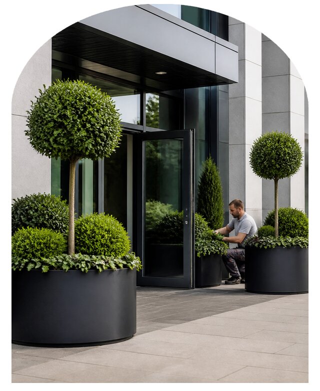 Озеленение входной группы в Фрязине по цене от 13397 р. | Метпроект-Фрз